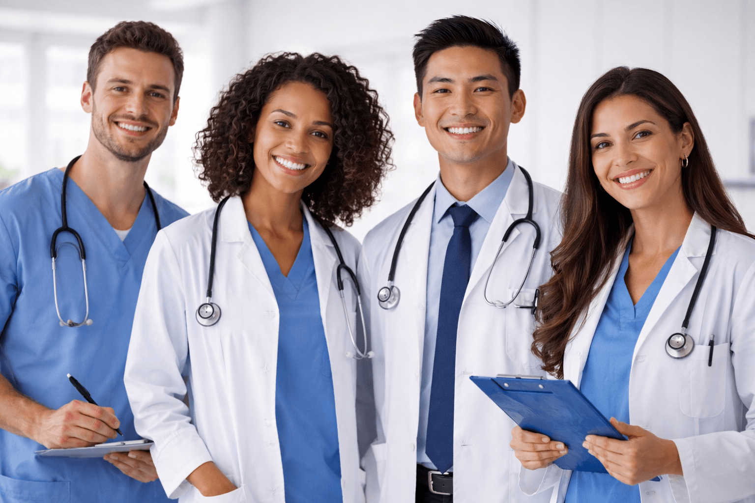 Medical professionals team